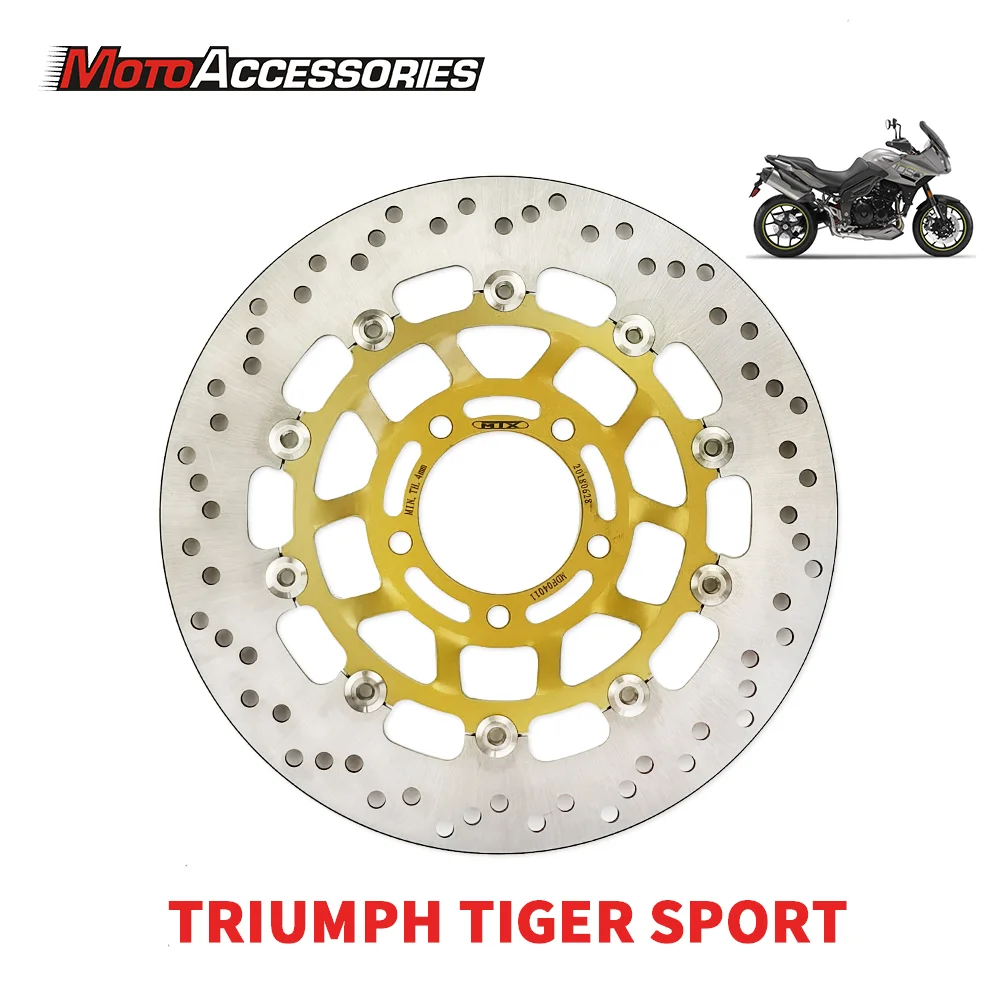 

For Triump TIGER SPORT 2014 2015 Brake Disc Rotor Front MTX Motorcycle Street Bike Braking MDF04011