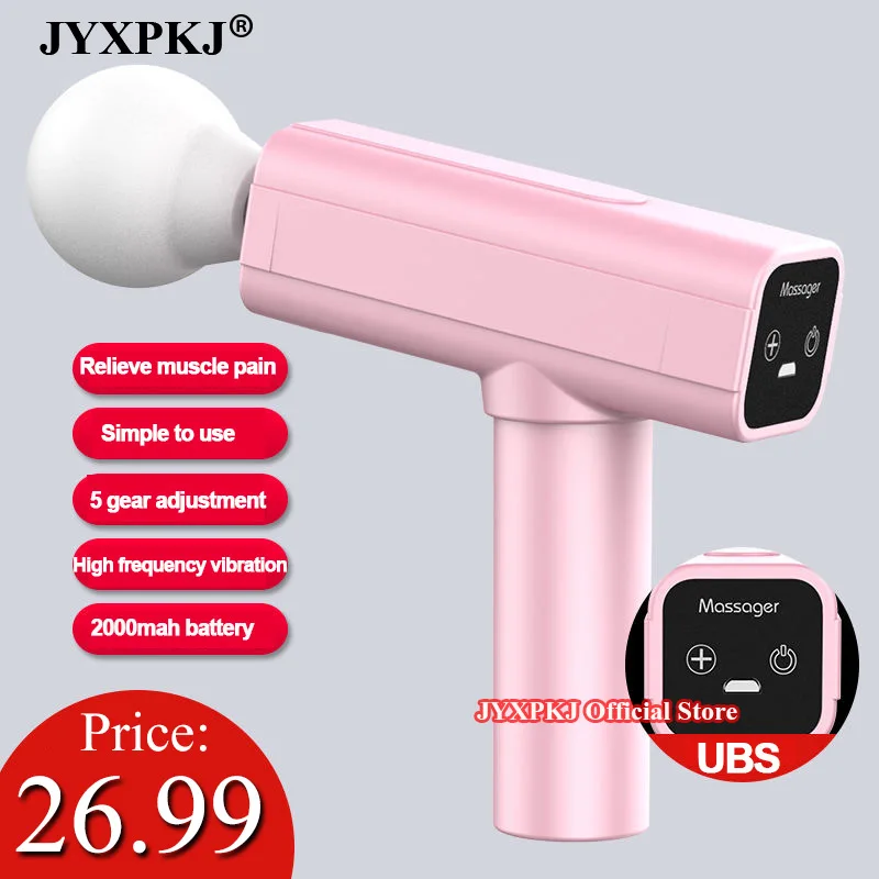 Оригинальный пистолет для мышечного массажа массажер расслабления мышц