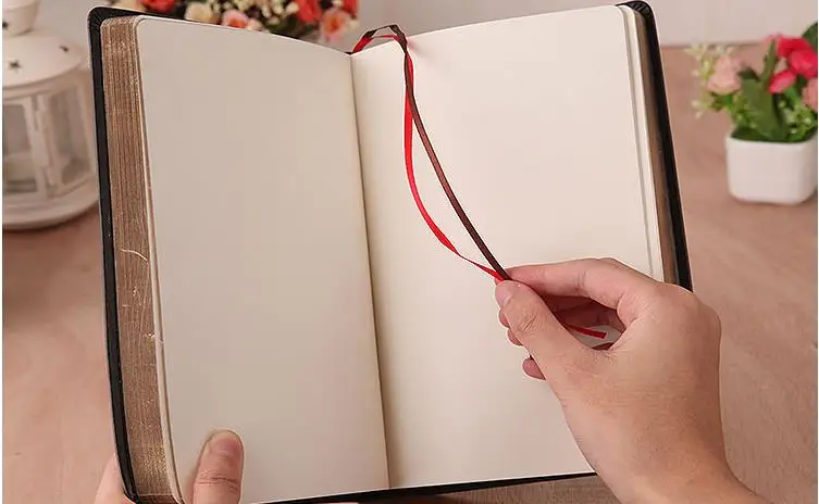 Винтажный блокнот из толстой бумаги кожаный Библейский дневник журнал школа