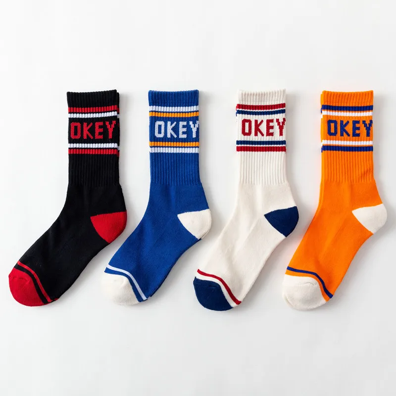 

Утолщенные баскетбольные носки с надписью, женские трендовые носки для скейтборда, пота, полотенце, носки унисекс, дышащие Хлопковые женски...