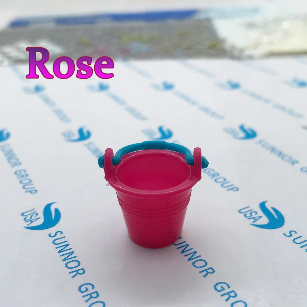 Diamond Painting Tools Beachy Bucket for drill Trash DIY Holder Cover Minder | Дом и сад
