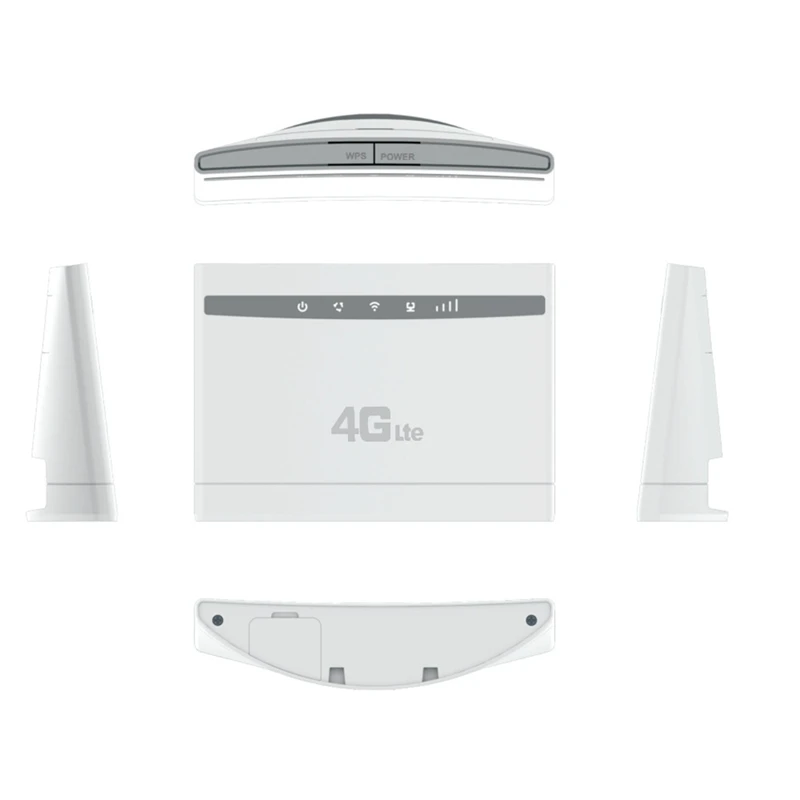 Разблокированный Wi Fi роутер 4G 300 Мбит/с LTE CPE с портом LAN Поддержка слота для SIM