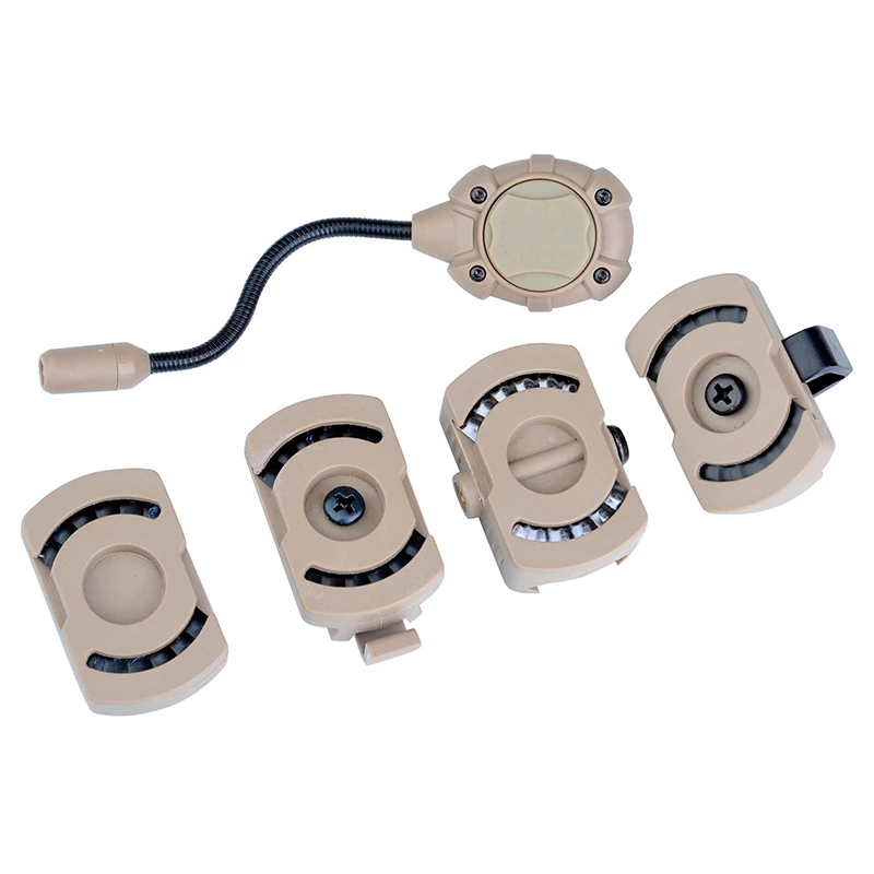 SEIGNEER Princeton Tec MPLS Helmet Light Modular Personal Lighting System Molle Mount Military Zcombat Outdoor NE05012