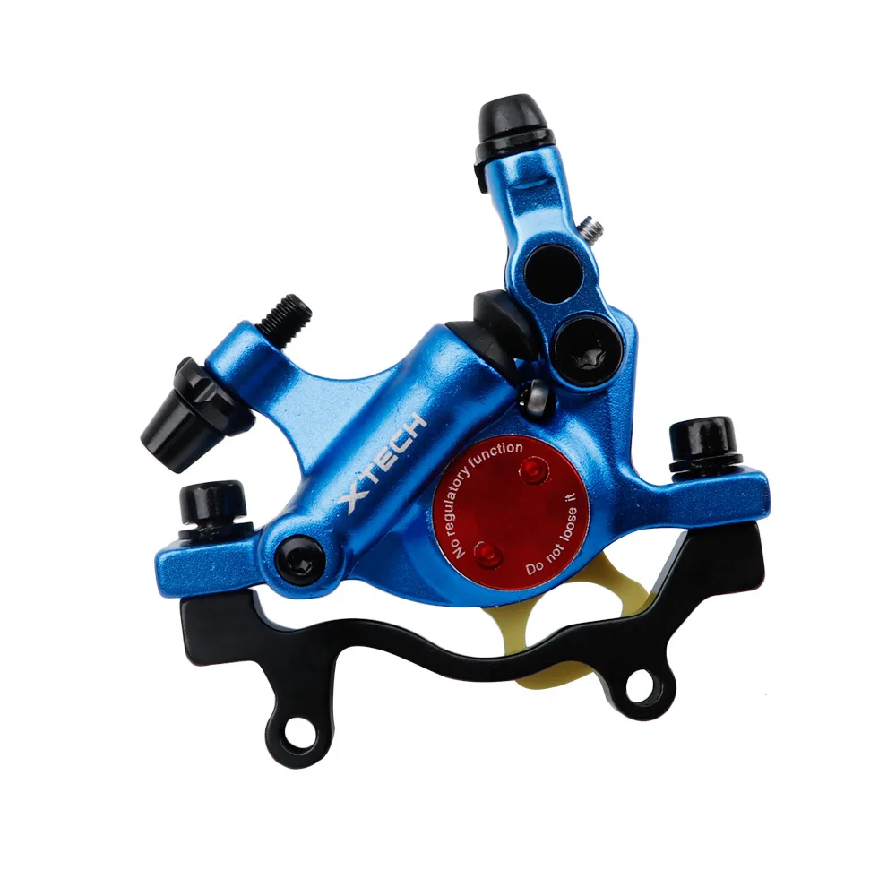 ZOOM XTECH HB100 MTB Горный Дорожный велосипед линия Тяговая гидравлическая Дисковая тормозная установка передние и задние суппорты - Цвет: Blue Rear caliper