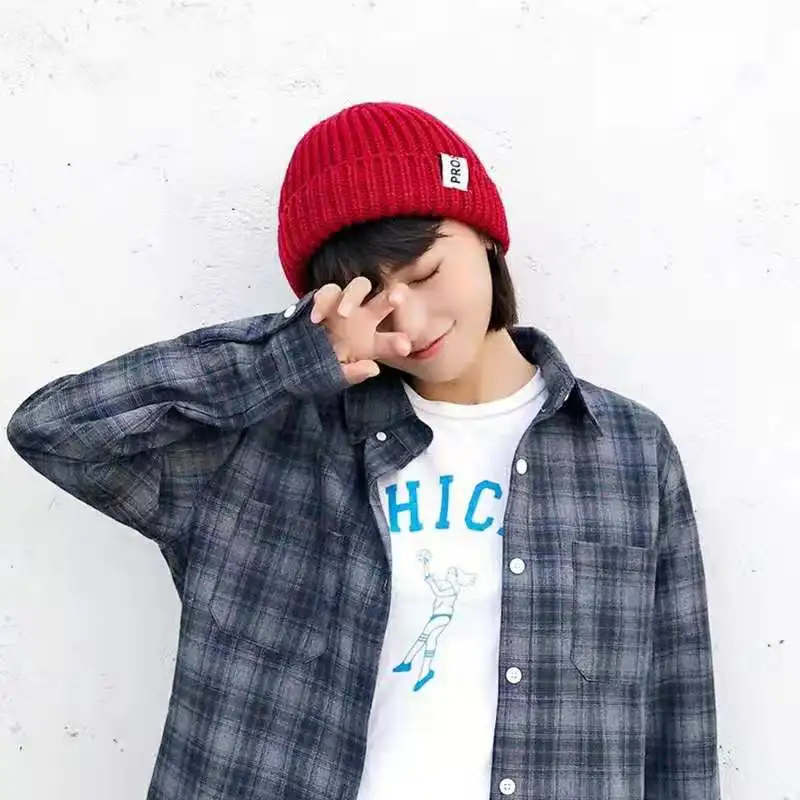 Fashion Thick Plush Windproof Women Knitted Winter Warm Soft Berets Hats Snapback Casual Outdoor Wool Caps lovers Beanies Hats