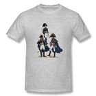 Коллекция 210 года, французская Униформа Наполеона, забавная винтажная Мужская Базовая футболка с короткими рукавами из войн Наполеона, R324, топы, футболки европейского размера