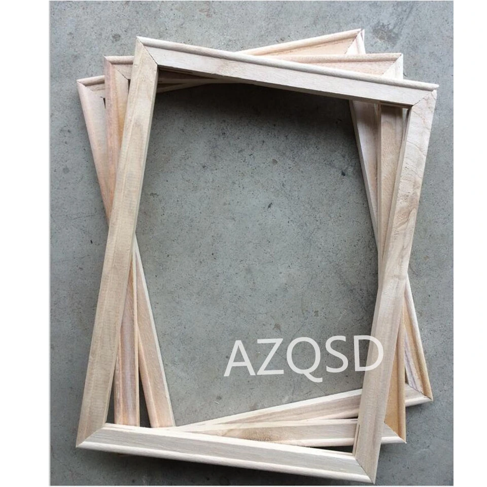 AZQSD 40X50cm деревянную раму для самостоятельной сборки картина маслом по номерам