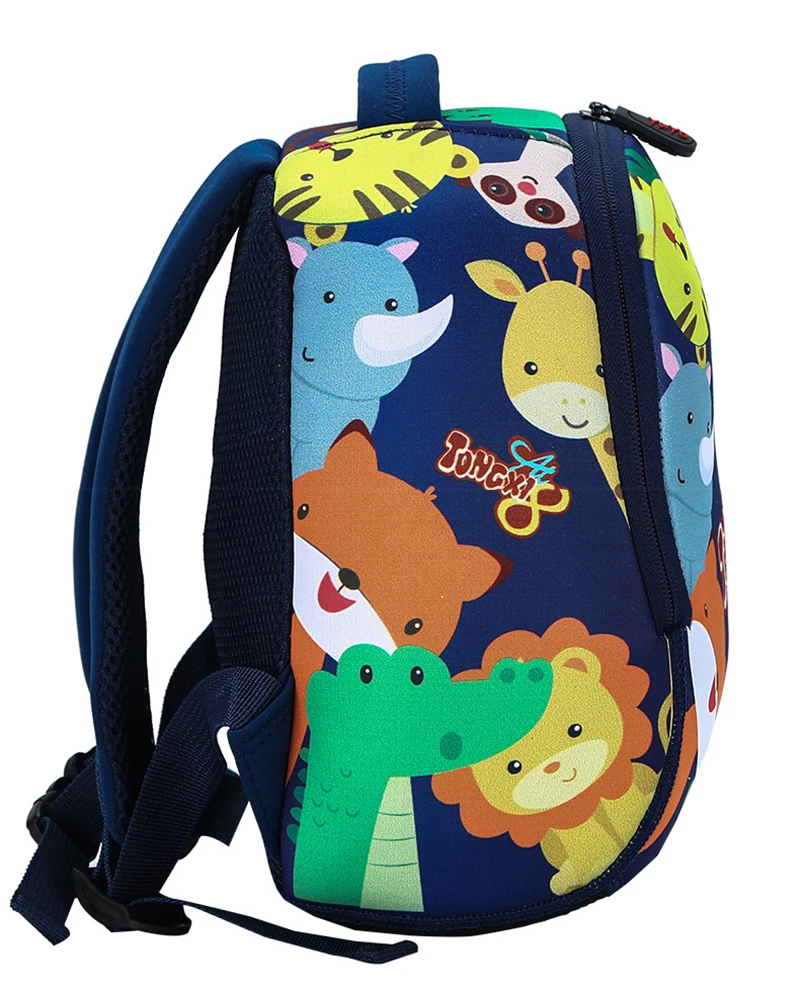 Детский Школьный рюкзак для девочек и мальчиков 3D сумки с защитой от потери