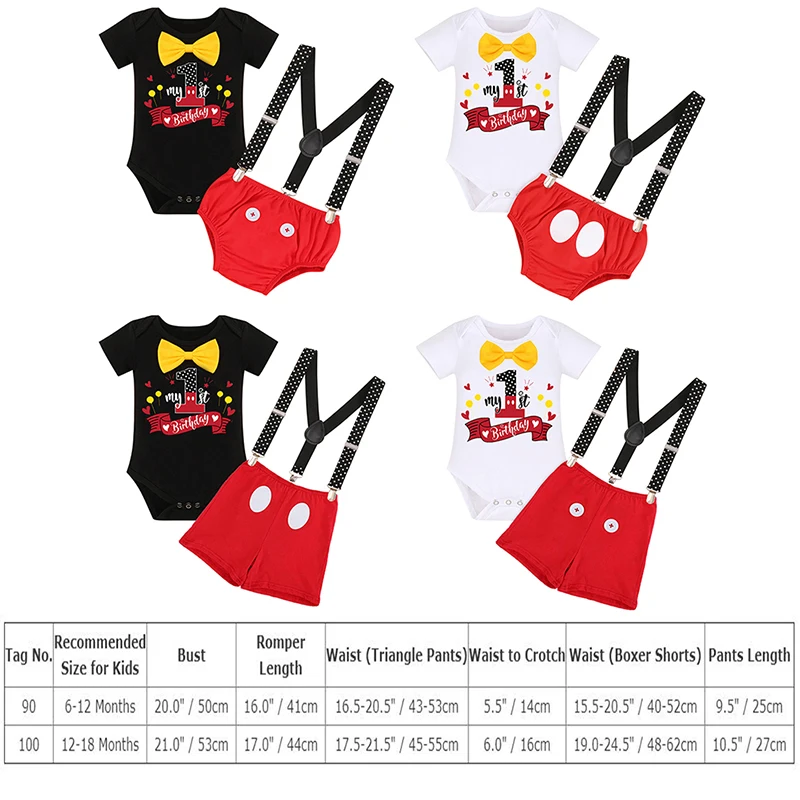 Одежда для маленьких мальчиков наряд на 1-й день рождения Летний Тонкий хлопковый