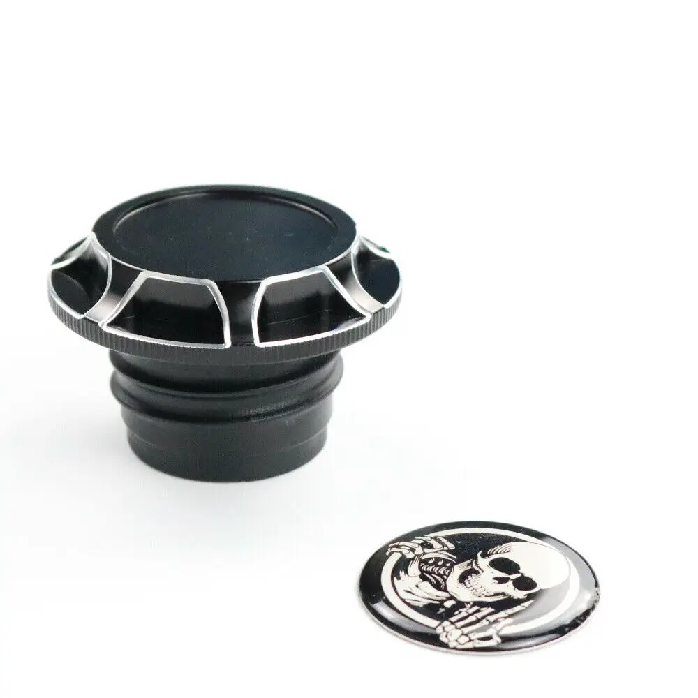 Череп топливный бак масляный колпачок крышка подходит для Harley Sportster XL 1200 883 X48 Dyna