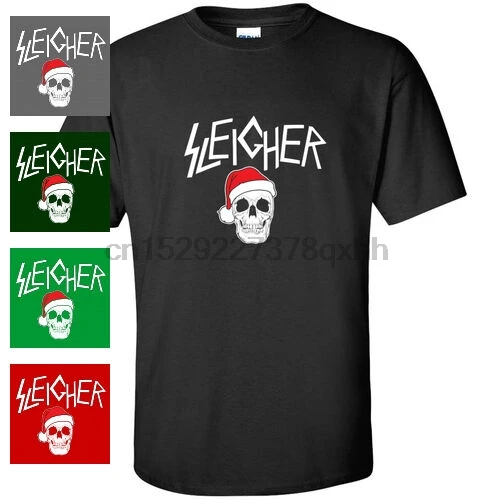 Рождественский свитер с Санта Клаусом забавная уродливая металлическая Мужская