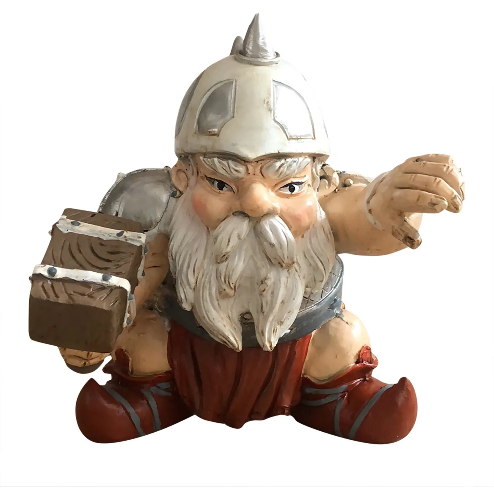 

New Viking Norse Dwarf Gnome Statue Outdoor Gnome Figurines Yard Decor Gardening Crafts Ornaments Garden Statues
