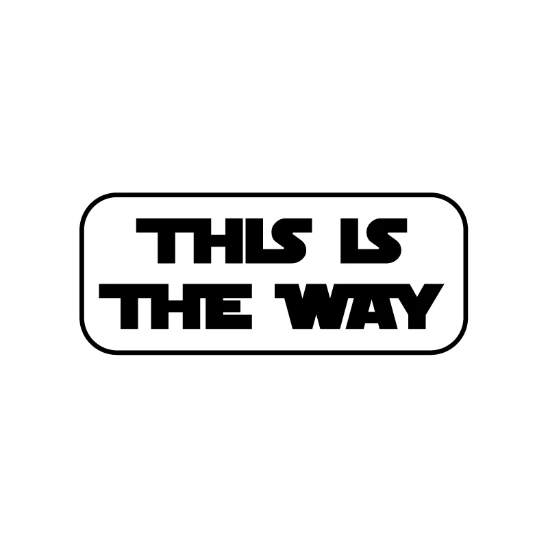 малыш йода Мандалорские детские наклейки это способ наклейка для ноутбука