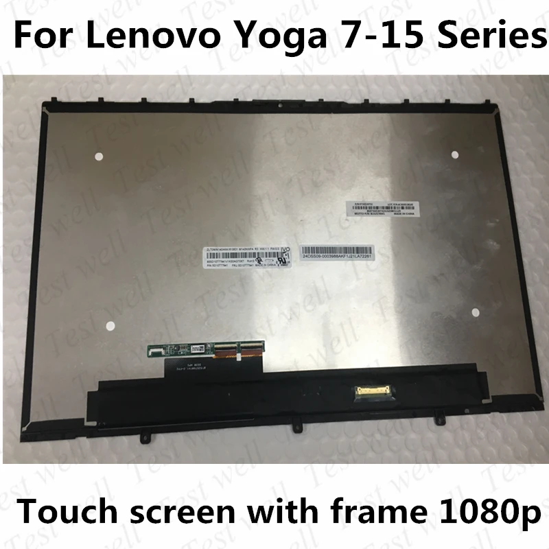 Оригинальный сенсорный ЖК-экран 15 6 дюйма для Lenovo Yoga 7-15 7-15ITL 7-15ITL5 82BJ FHD дигитайзер