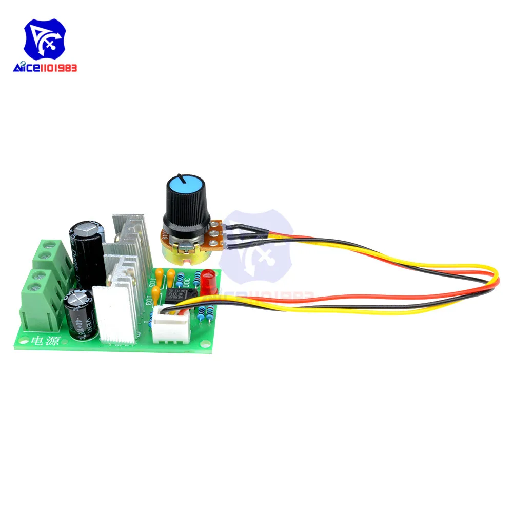 Флейта управления скоростью с регулируемым потенциометром 10 -40 В 3 А 100 Вт 25 кГц -