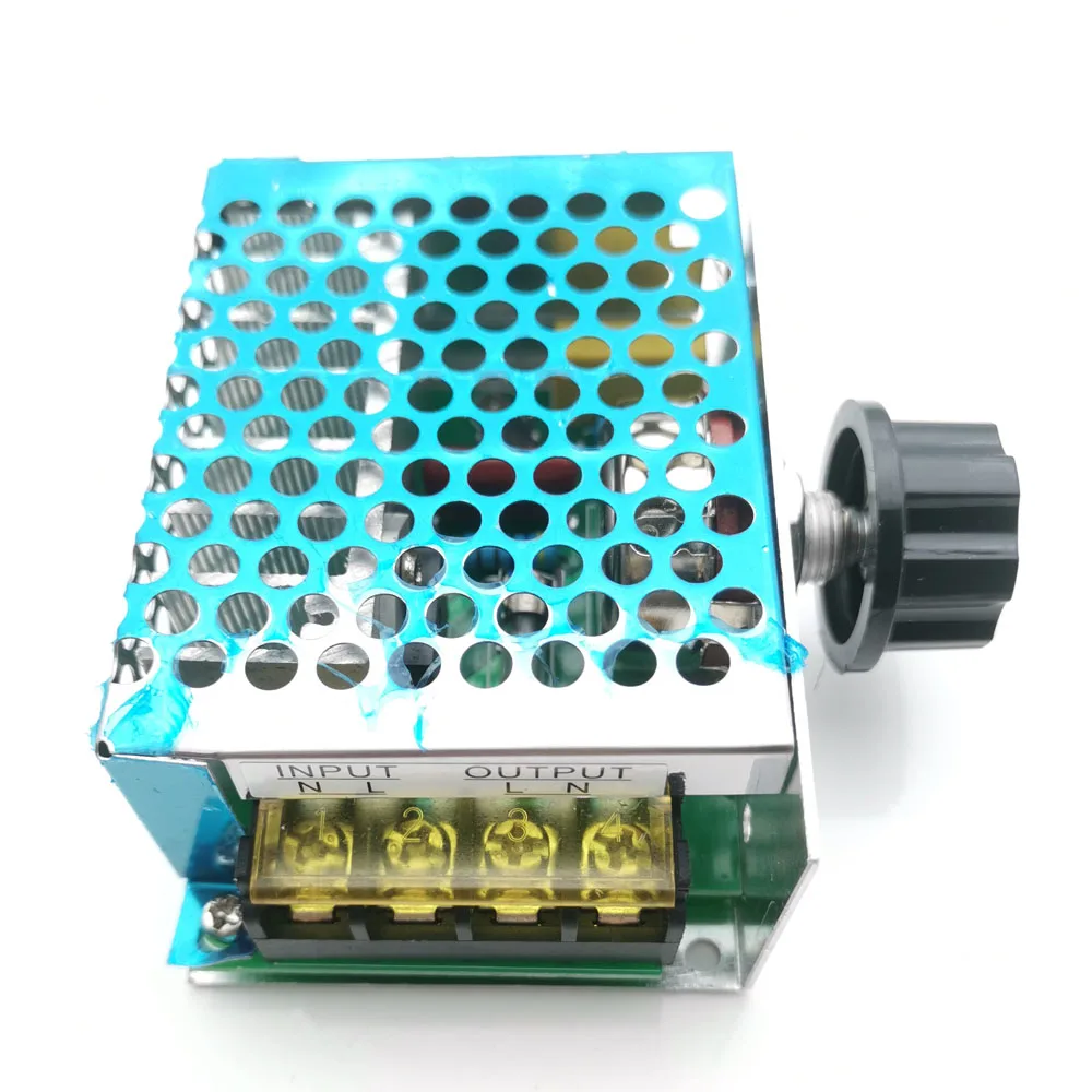 4000W 220V Высокая Мощность Напряжение регуляторы SCR Скорость электронный регулятор