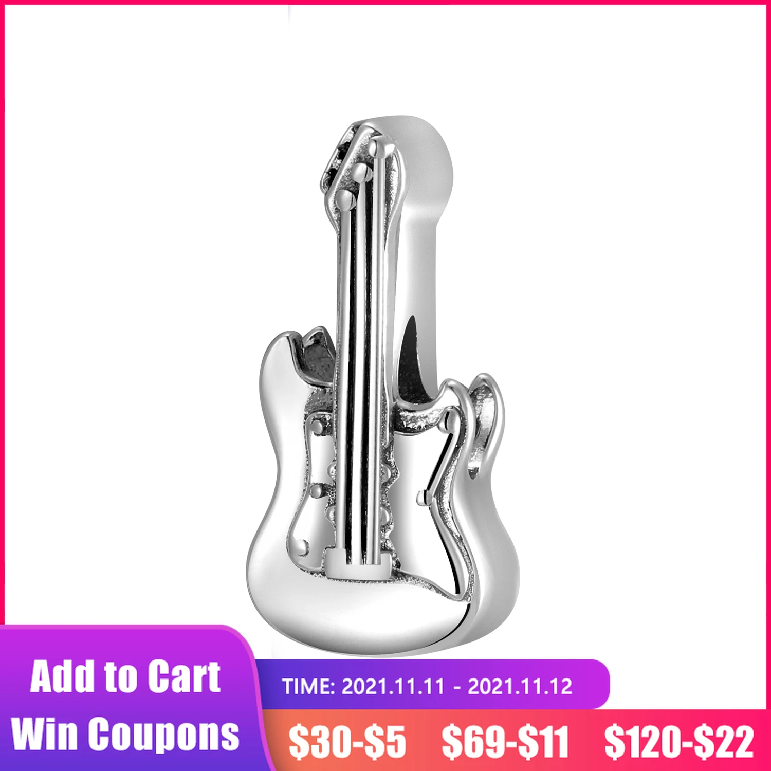 

Бусины из серебра 925 пробы для гитары и музыкальных инструментов