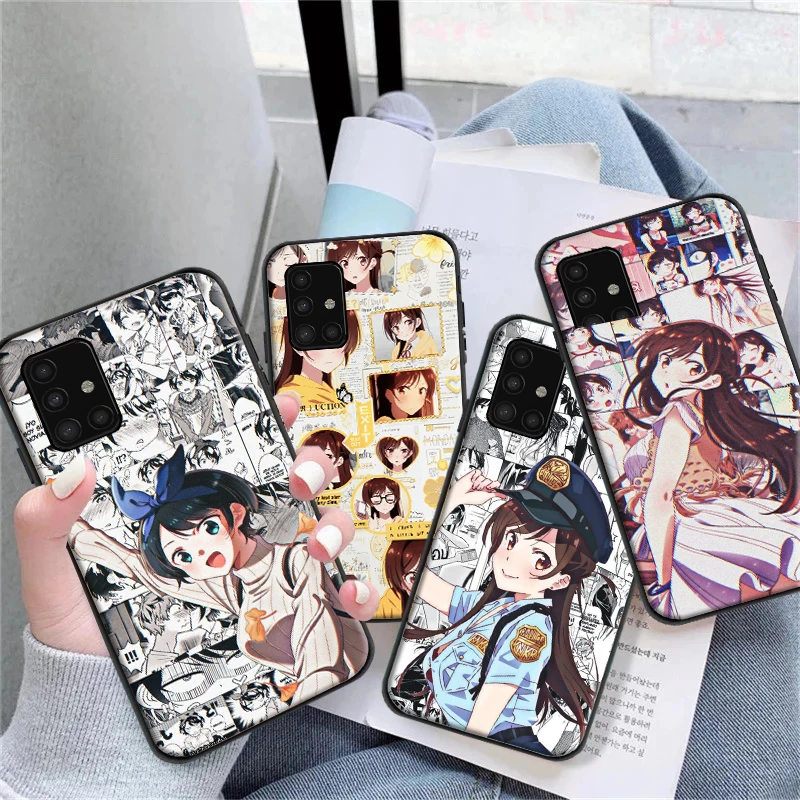 

Phone Case For Samsung Galaxy A51 A71 A52 A72 4G 5G Rental Girlfriend A51 A71 A52 A72 4G 5G Coque Soft TPU Back Cover Cases