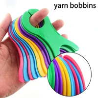 5 pcs large yarn bobbins spool thread knitting sewing crochet weave winder tool set