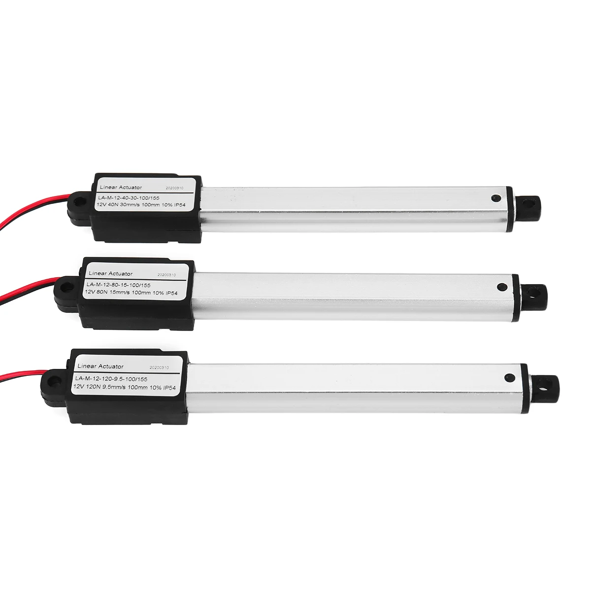 Micro Linear Actuators 100mm Stroke Aluminum Alloy 12V DC Electric Mini Motor 30mm/s 15mm/s 9.5mm/s Speed | Строительство и
