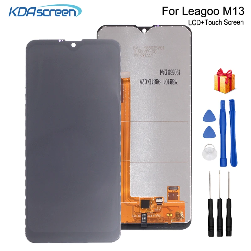 Оригинал для Leagoo M13 ЖК-дисплей с сенсорным экраном дигитайзер сборка экран
