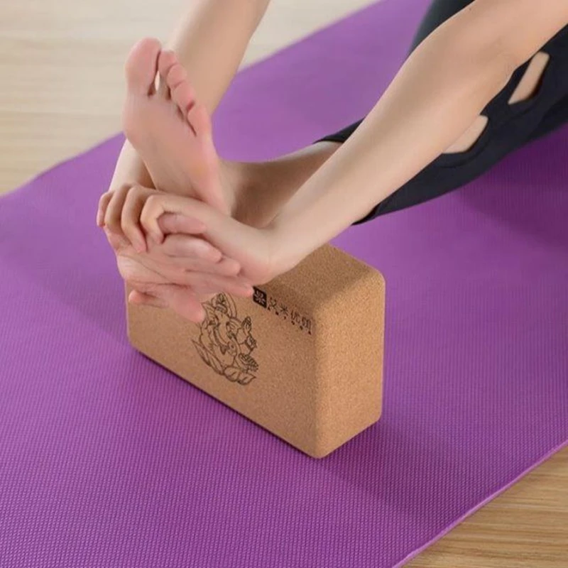 Кирпич из пробкового корка для йоги кирпич натуральный безвкусный танцев