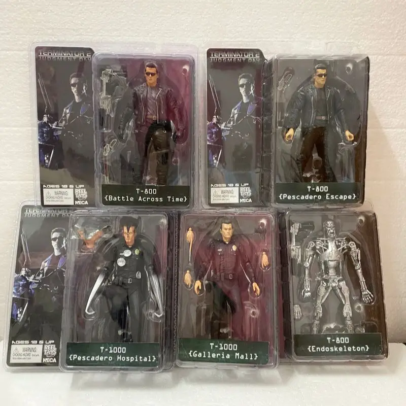 NECA Фигурка Терминатора T 800 1000 фигурки модель игрушки куклы подарок на день