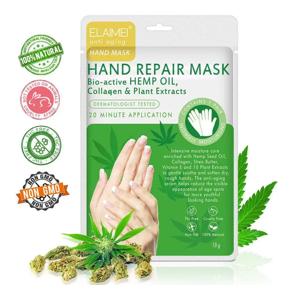 

Plant Extract Moisturizing Exfoliating Hand Mask Nourishing Repair Hand Membrane Skin Care hand care