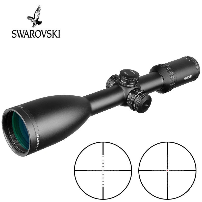 Swarovskl 4 20x56 SFIR оптические прицелы Mil Dot Glass F40 1 Crosshairs охотничьи винтовки