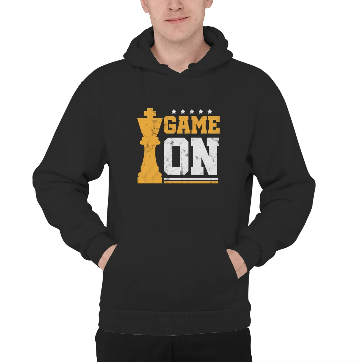 

Chess Game OnPrint Funny Pullover Hoody Sweatshirts Aesthetic Thick Section Hoodies 98069
