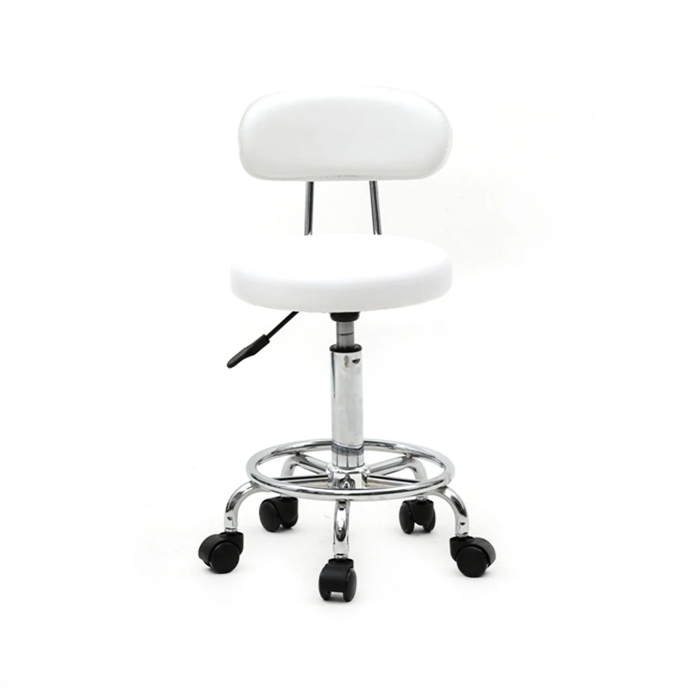 Swivel Chair Hydraulic Swivel Stool Spa Tattoo Facial Massage Salon With Back