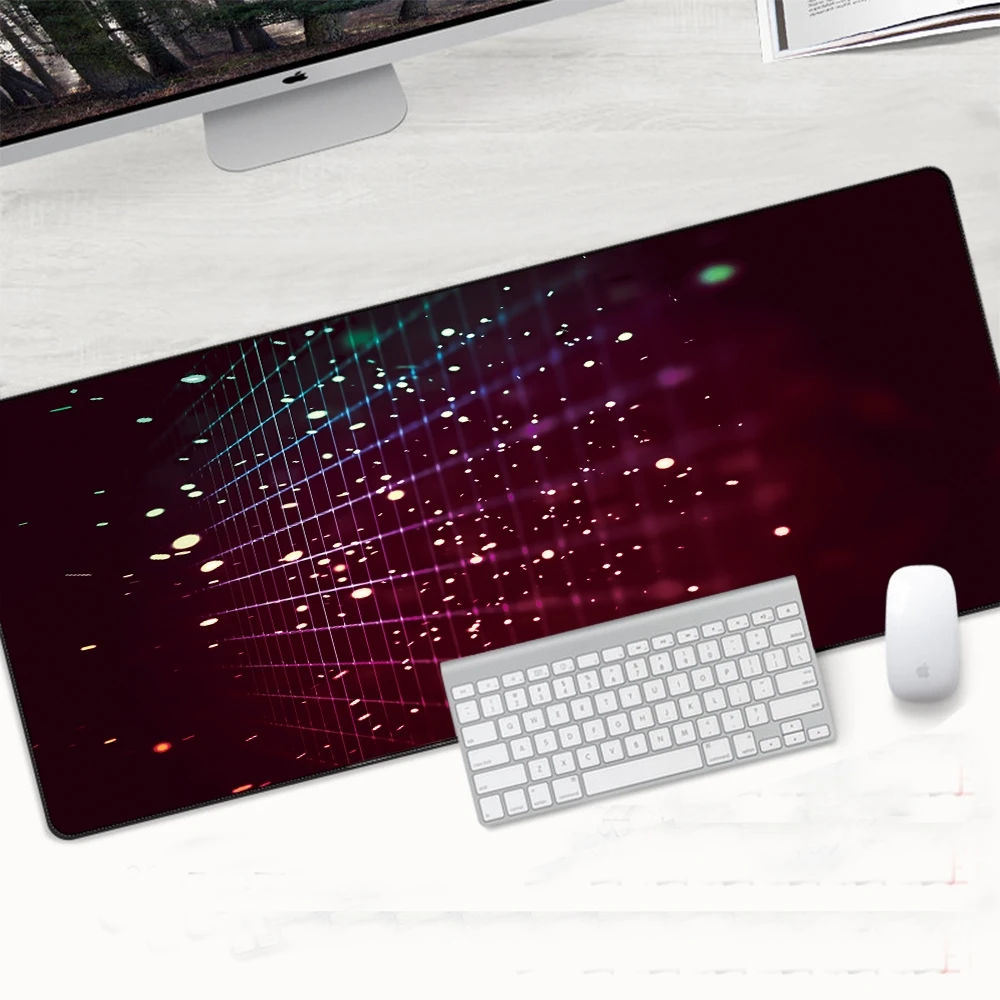 

Colorful XXL Customized Large Game Mouse Pad PC Laptop Table Desk Mat Waterproof Rubber Anti-Slip Padmouse 900x400mm Mousemat