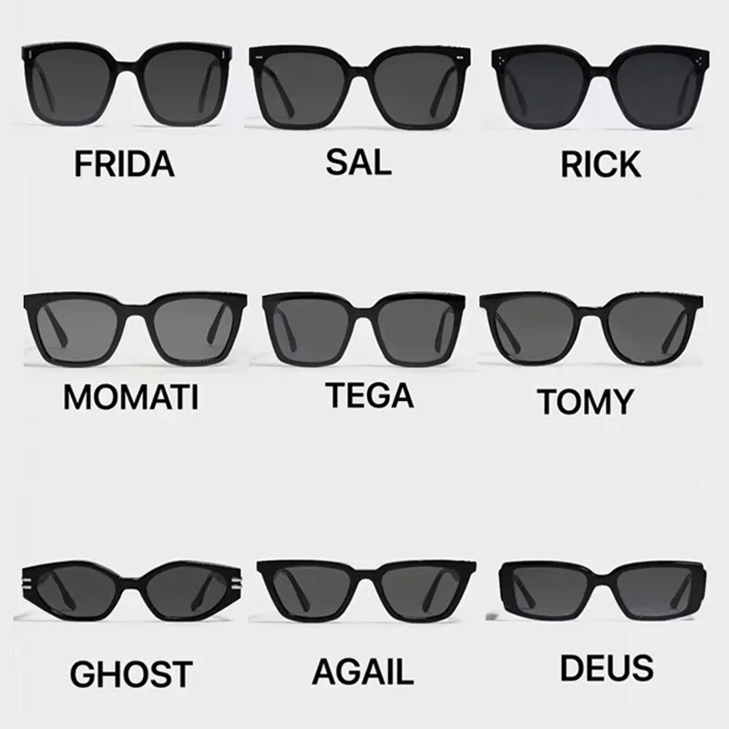 2021 мягкие солнцезащитные очки корейский бренд дизайн GM женские мужские