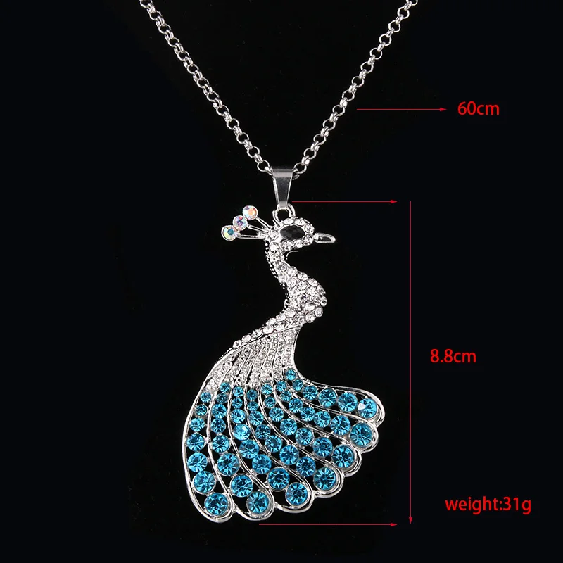 10 видов стилей Стразы птица Древо жизни с украшением в виде кристаллов ожерелье