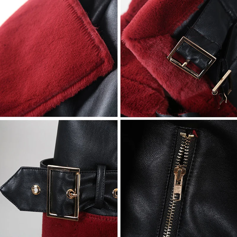 

Brazil Style Winter Woman Fur Coats Thick Velvet Fur Overcoats Women Fur Coat Automotive Designer Brand Lady Overcoats A133