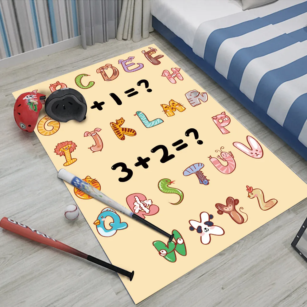 

New Fashion Baby Play Mat Kids Flannel Safety Mat Carpet Games Play Puzzles Baby Carpets Toys For Children's Rug Soft Floor