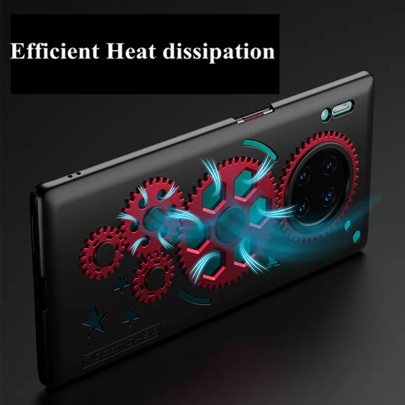Крутой вращающийся чехол для телефона Mecha huawei mate 30 20 pro Honor 20s 9x Nova 5pro P30 P20