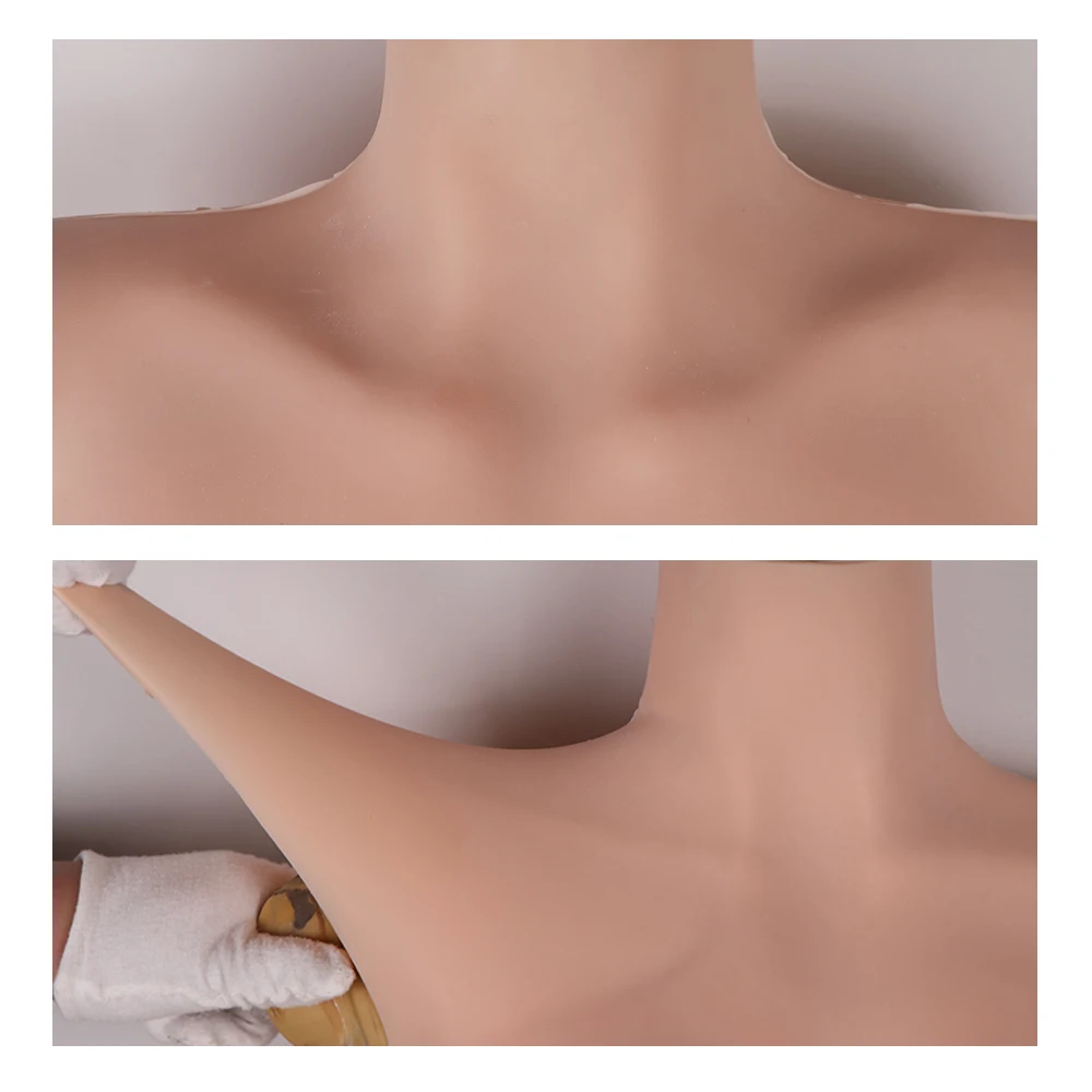Eyung D чашка 9-точечный Трансвестит силиконовый Боди Имитация груди силиконовые