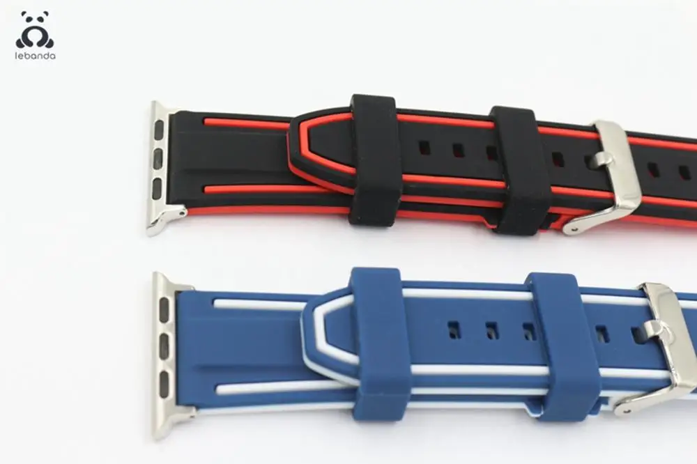 Ремешок мягкий силиконовый для apple watch 7 6 SE 5 4 3 iwatch 41 мм 45