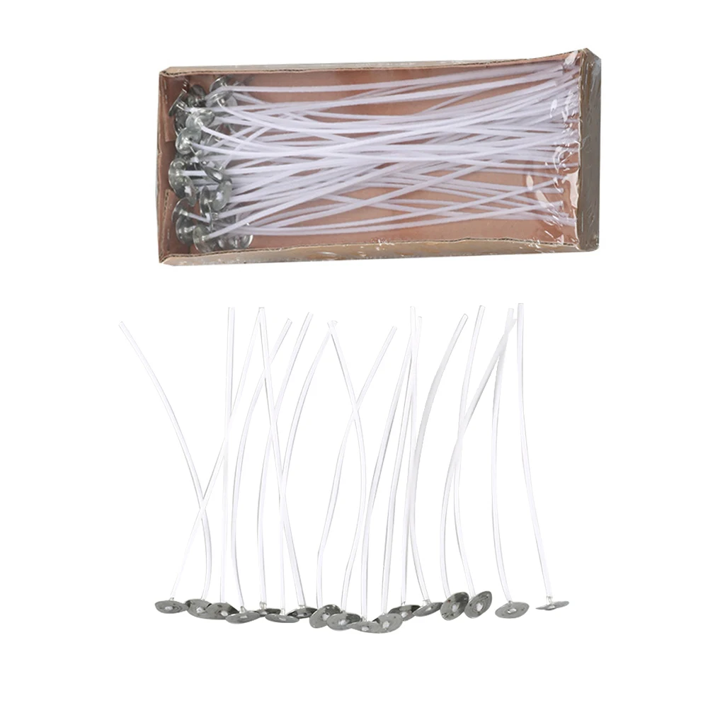 100 шт. хлопковые бездымные фитили в виде пчелиного воска | Дом и сад