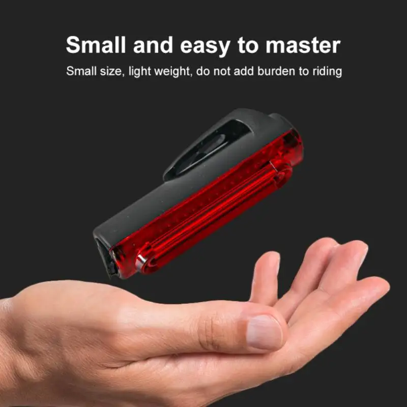 

2021 Mountain Bike Light Cycling Tail Light USB Rechargeable Light Waterproof MTB Road Bike Tail Light Bicycle Accessories.