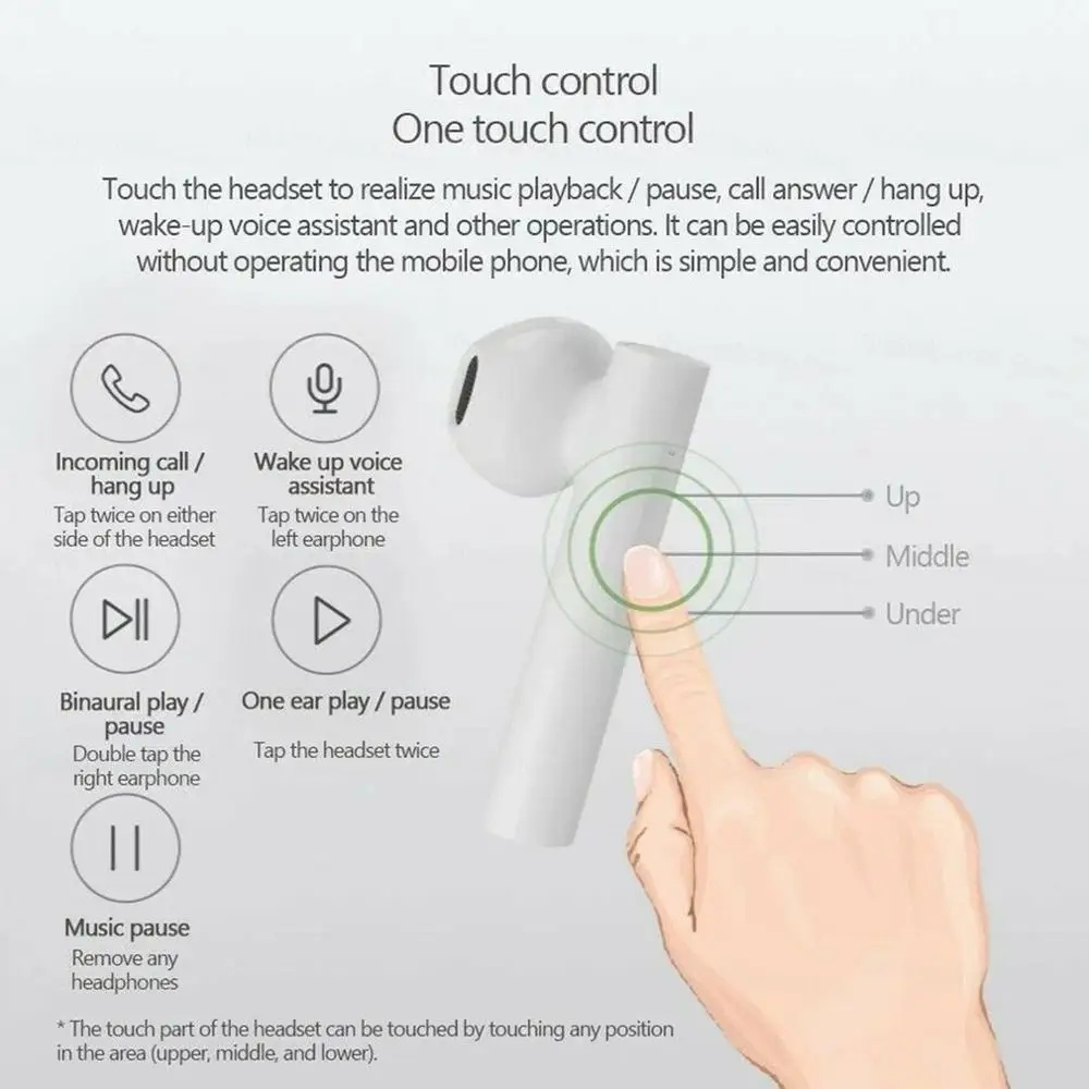 

Wireless Earphone for Xiaomi Air2 Se for Airdots Pro 2se Mi True Earbuds Air 2 Long Standby with Box