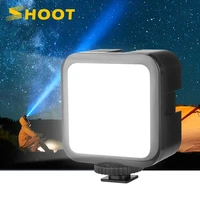 shoot mini led video light for gopro insta360 dslr camera smartphone photography studio fill light for vlogging tiktok youtube