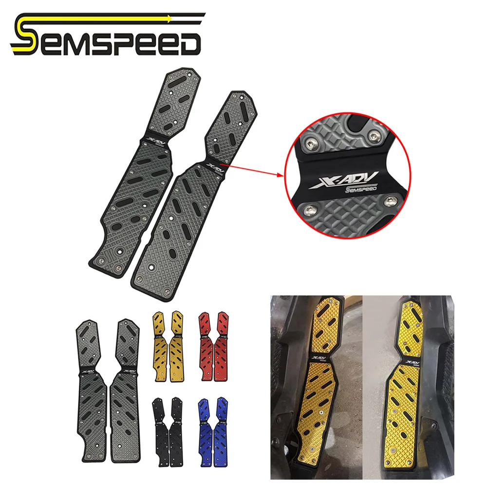 SEMSPEED Мотоцикл с ЧПУ X-ADV 750 стопы ног Педальная пластина тормозные колодки для HONDA X ADV XADV 750 X-ADV 750- аксессуары