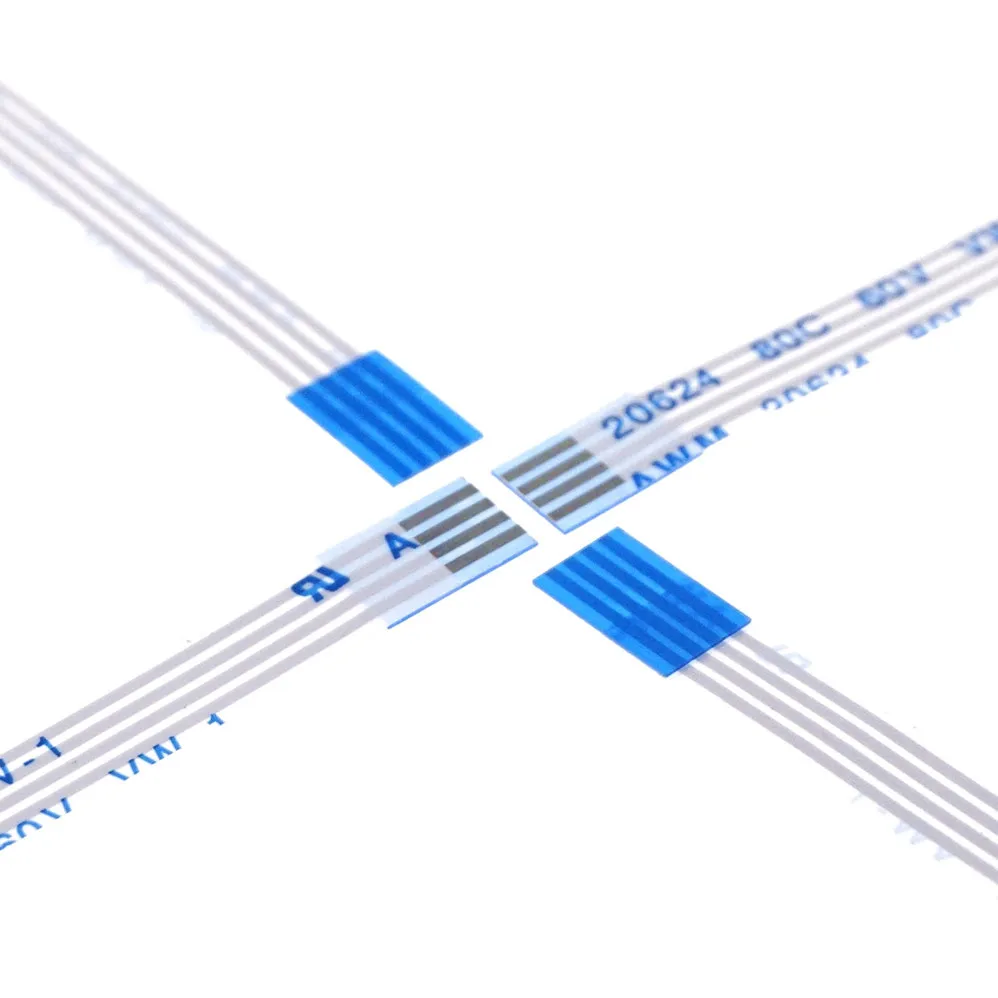 10 шт. FPC FFC Гибкий плоский кабель 4 PIN 1 0 мм Шаг обратный контакт длина тип B 700