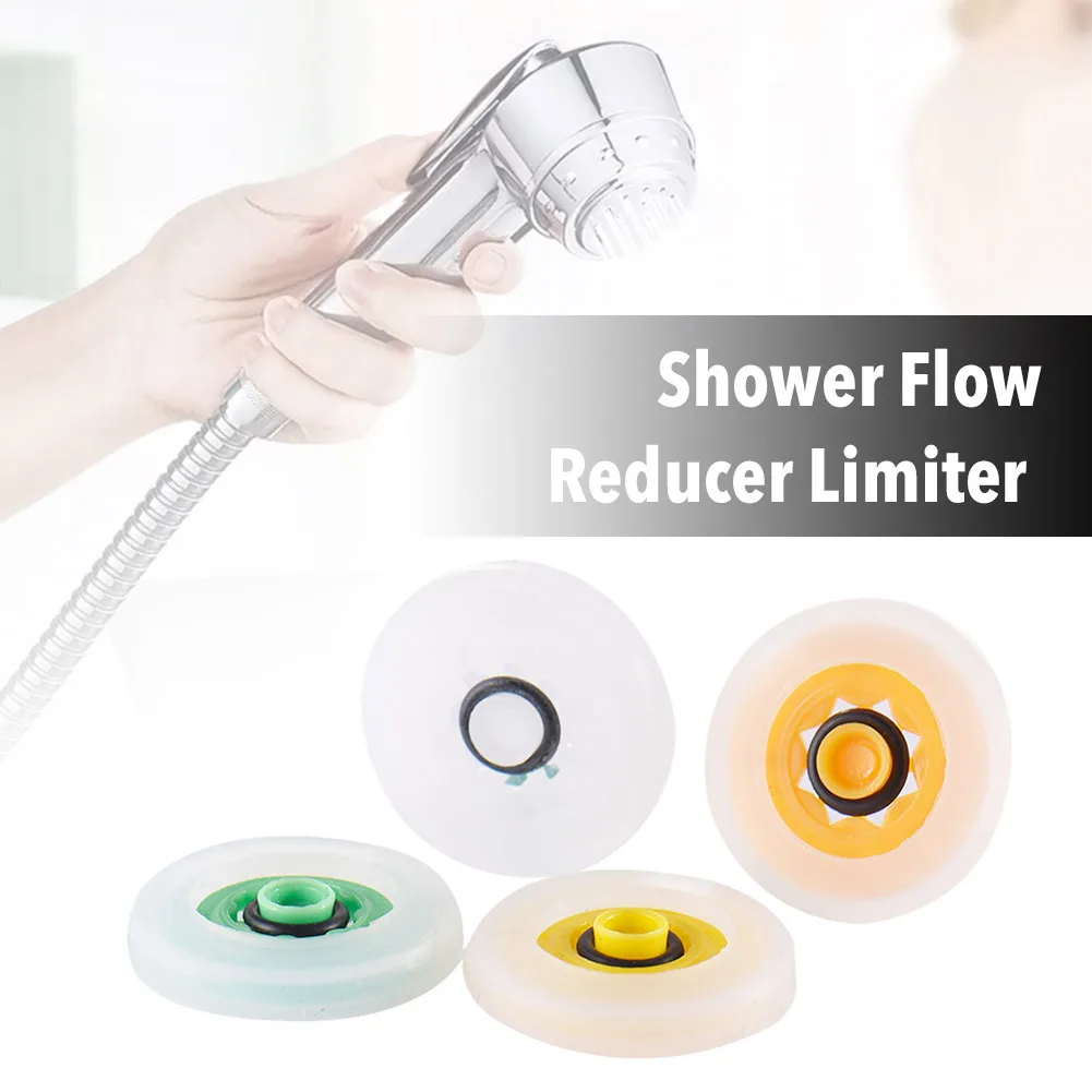 

4PCS Shower Hose Water Limiters Valve Set Water Saver Device Flow Reducer Limiter 4/6 /7/9 Flow Suitable For 95% Shower Taps