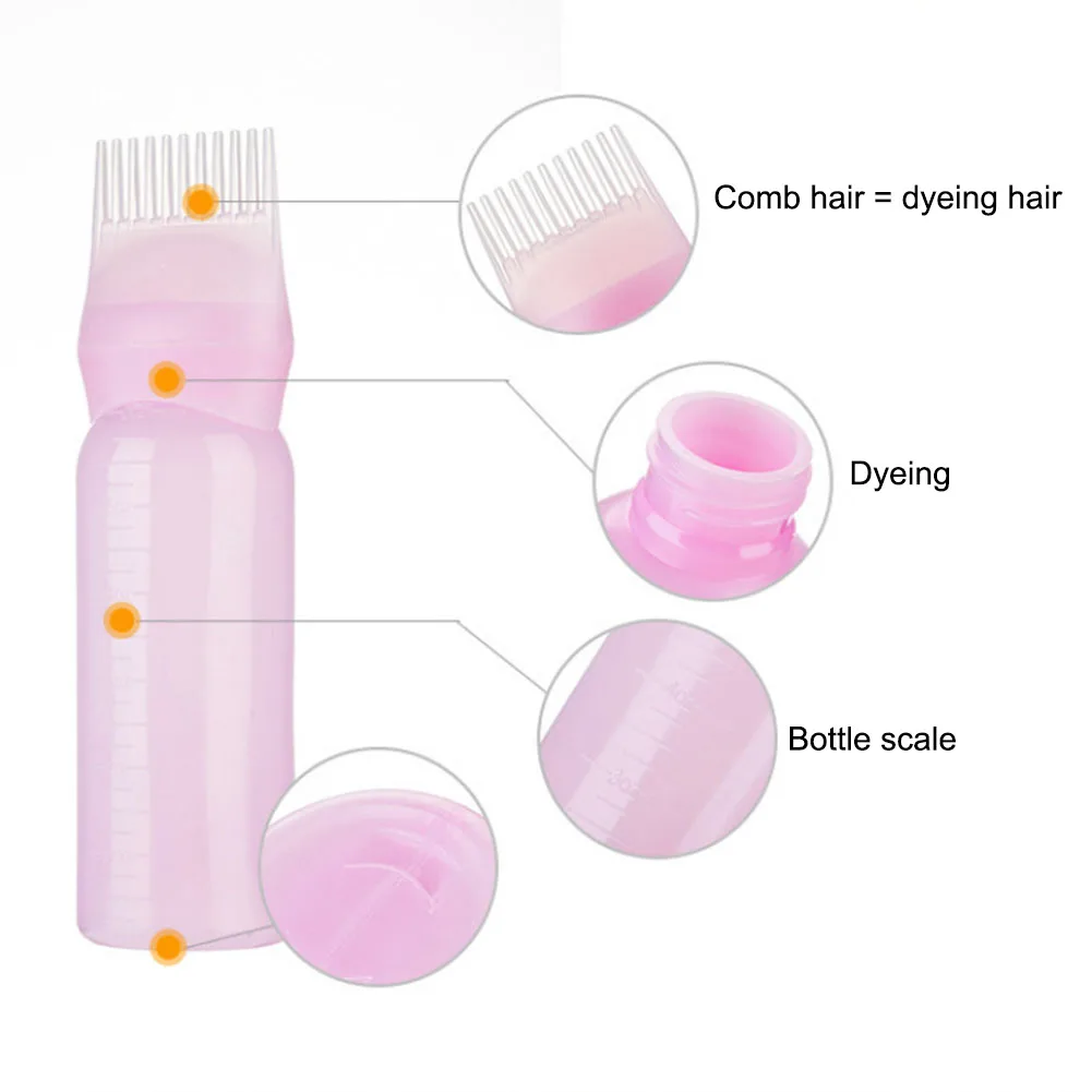 Профессиональный флакон для окрашивания волос 120 мл|Бутылки с аппликатором| |