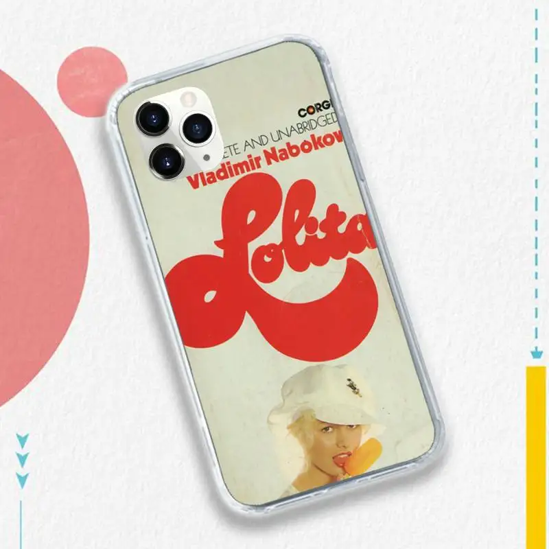 

classic Movie Lolita Phone Case for iPhone 11 12 pro XS MAX 8 7 6 6S Plus X 5S SE 2020 XR