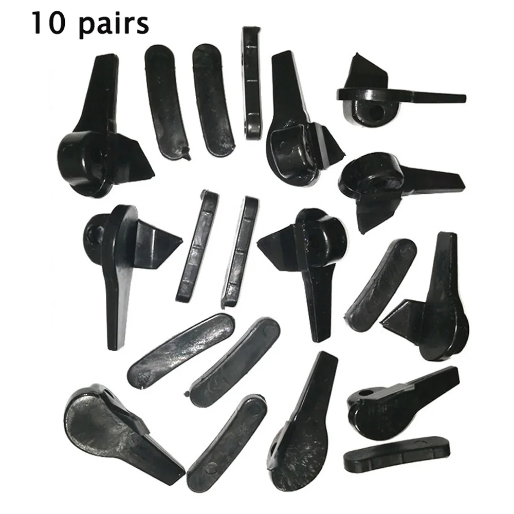 

10 Pairs Tyre Disassembly Head Demount Breaker Black Equipment Supplies
