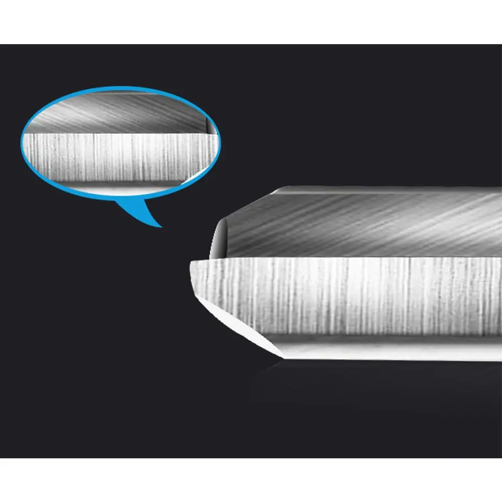 Фреза с хвостовиком 6 мм/4 мм концевые фрезы двумя канавками прямые Фрезы ЧПУ